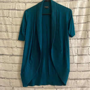 Women’s Express open front short sleeve cardigan XS